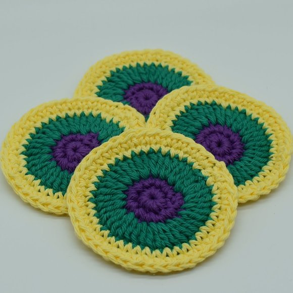 Hand Crafted Other - Hand Crafted Crochet coasters set of four